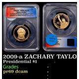 2009-a ZACHARY TAYLOR Proof Presidential Dollar Fi