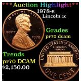 ***Auction Highlight*** 1978-s Proof Lincoln Cent