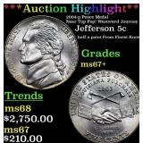***Auction Highlight*** 2004-p Peace Medal Jeffers