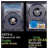 1975-s Proof Roosevelt Dime 10c pr69 dcam PCGS