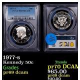 1977-s Proof Kennedy Half Dollar 50c pr69 dcam PCG