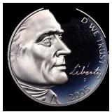 2005-s Western Waters Proof Jefferson Nickel 5c Gr