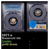 1977-s Proof Roosevelt Dime 10c pr69 dcam PCGS