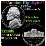 ***Auction Highlight*** 1975-s Proof Jefferson Nic