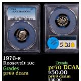 1976-s Proof Roosevelt Dime 10c pr69 dcam PCGS