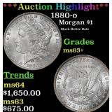 1880-o Morgan Dollar $1 ms63+ SEGS