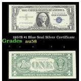 1957B $1 Blue Seal Silver Certificate Grades Choic
