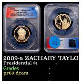 2009-a ZACHARY TAYLOR Proof Presidential Dollar Fi