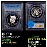 1977-s Proof Kennedy Half Dollar 50c pr69 dcam PCG