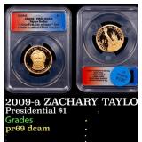 2009-a ZACHARY TAYLOR Proof Presidential Dollar Fi