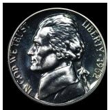 1962 Proof Jefferson Nickel 5c Grades GEM++ Proof