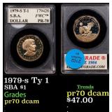 1979-s Ty 1 Proof Susan B. Anthony Dollar 1 ACG