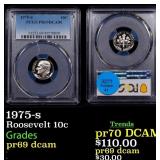 1975-s Proof Roosevelt Dime 10c pr69 dcam PCGS