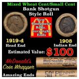 Small Cent Mixed Roll Orig Brandt McDonalds Wrappe