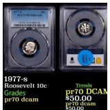 1977-s Proof Roosevelt Dime 10c pr70 dcam PCGS