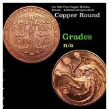 1oz .999 Fine Copper Bullion Round -  Inflation Dr