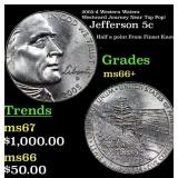 2005-d Western Waters Jefferson Nickel Westward Jo