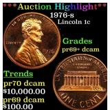 ***Auction Highlight*** 1976-s Proof Lincoln Cent