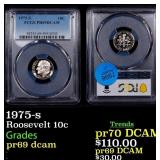 1975-s Proof Roosevelt Dime 10c pr69 dcam PCGS