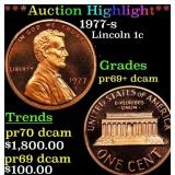 ***Auction Highlight*** 1977-s Proof Lincoln Cent