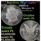 1880-o Morgan Dollar $1 ms63+ PL SEGS