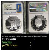 NGC 2016 Star Wars Classic R2-D2 1oz Silver $2 Aus