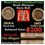 Small Cent Mixed Roll Orig Brandt McDonalds Wrappe