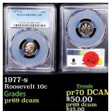 1977-s Proof Roosevelt Dime 10c pr69 dcam PCGS