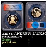2008-s ANDREW JACKSON Proof Presidential Dollar Fi