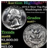 ***Auction Highlight*** 1970-d Washington Quarter