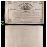 1863 Confederate States $1000 Civil War Loan Bond