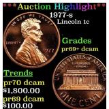 ***Auction Highlight*** 1977-s Proof Lincoln Cent
