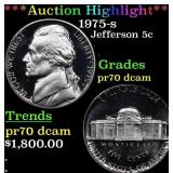 ***Auction Highlight*** 1975-s Proof Jefferson Nic
