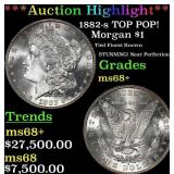 1882-s Morgan Dollar TOP POP! $1 ms68+ SEGS