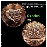 1oz .999 Fine Copper Bullion Round - Don
