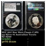 NGC 2017 Star Wars Classic C-3P0 1oz Silver $2 Aus