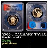 2009-a ZACHARY TAYLOR Proof Presidential Dollar Fi