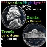 ***Auction Highlight*** 1975-s Proof Jefferson Nic