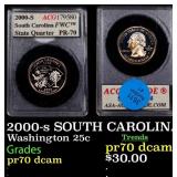 2000-s SOUTH CAROLINA Proof Washington Quarter 25c