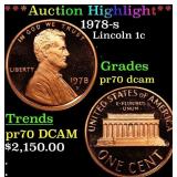 ***Auction Highlight*** 1978-s Proof Lincoln Cent