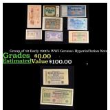 Group of 10 Early 1900