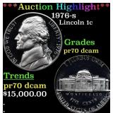 ***Auction Highlight*** 1976-s Proof Lincoln Cent