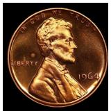 1964 Proof Lincoln Cent TOP POP! 1c Graded pr69 rd