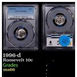 1996-d Roosevelt Dime 10c ms66 PCGS