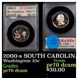 2000-s SOUTH CAROLINA Proof Washington Quarter 25c