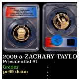2009-a ZACHARY TAYLOR Proof Presidential Dollar Fi