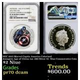 NGC 2015 Marvel Captin America Colorized Avengers