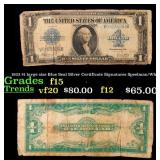 1923 $1 large size Blue Seal Silver Certificate Gr