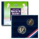 1994 World Cup USA Special Edition 2-Coin Proof Co