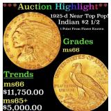 ***Major Highlight*** 1925-d Gold Indian Quarter E